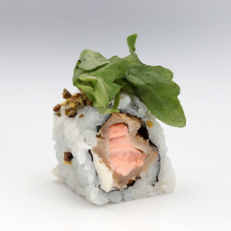 86. Uramaki green salmon
