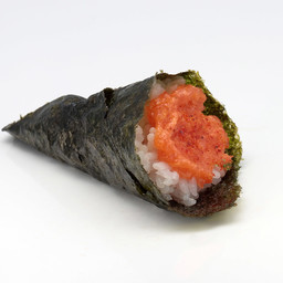 201. Temaki spicy salmon