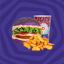 Flower Burger Meal