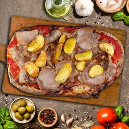 Pinsa PORCHETTA E PATATE