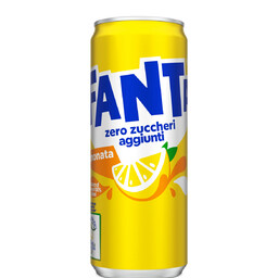 Fanta al limone in lattina 33cl