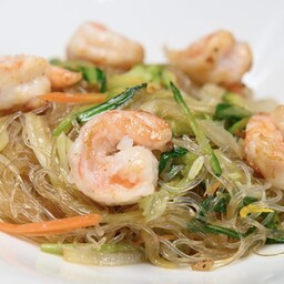 29 Spaghetti di Soia con Gamberetti