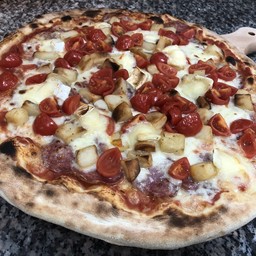 Sopressa Patate al Forno Brie Pomodorini