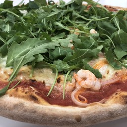Gamberetti Polpa di Granchio Bufala Rucola