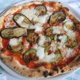 Pizza Kebab e verdure grigliate no salse