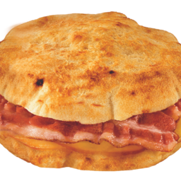 Puccia con Prosciutto Cotto e Mozzarella Fiordilatte