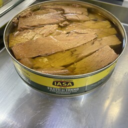Tonno selvaggio all’olio evo biologico.