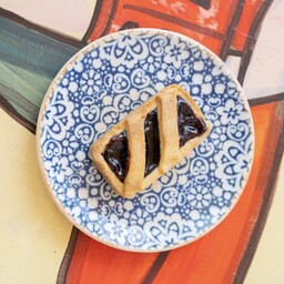 Crostatina ciliegia e gianduja