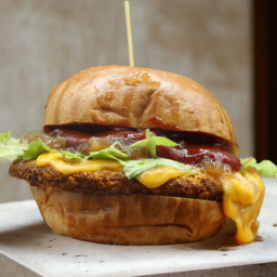 Chicken bbq burger