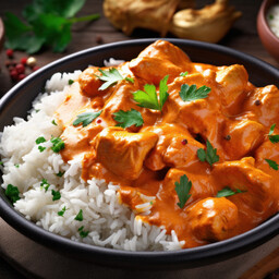 Riso con Pollo e Curry