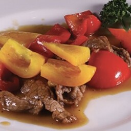 55a manzo con peperoni