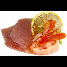 Sashimi gamberone crudo