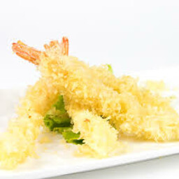 Tempura di gamberi
