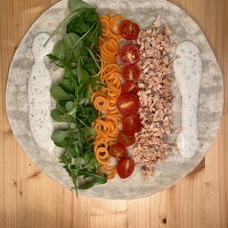 Salmone delice wrap