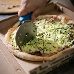 Zucchine cotto e funghi