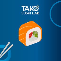 91. Uramaki crunchy salmon