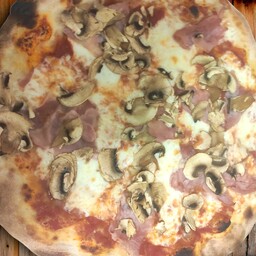 Prosciutto cotto e funghi