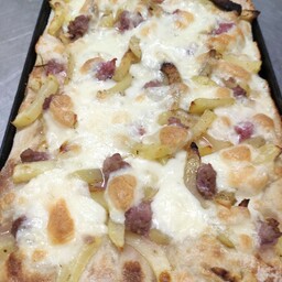 Teglia Patate e salsiccia
