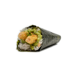 Temaki Salmone in tempura,maio di avocado