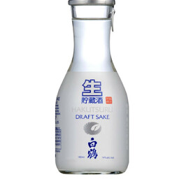 HAKUTSURU DRAFT SAKE 14,5% - 18cl (Versione mini)