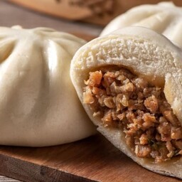 Mini baozi al maiale