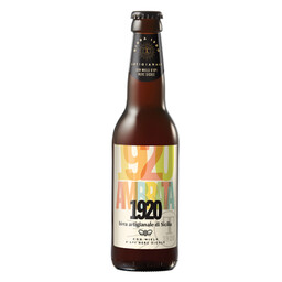 1920 – Birra Ambrata Artigianale Con Miele d’Api Nere Sicule – 33cl