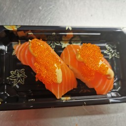 Nigiri spicy salmon 2pz