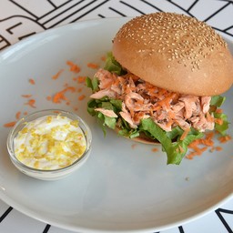 Fish Burger e Patatine home style