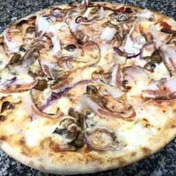Gorgonzola, cipolla di Tropea, Chiodini, Guanciale