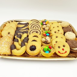 Vassoio di biscotti