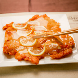 Pollo fritto al limone