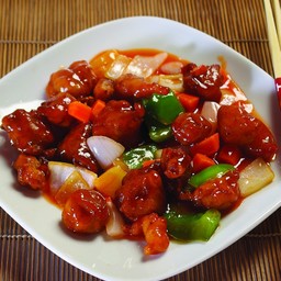 Maiale in salsa agrodolce