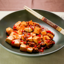 Mapo toufu in salsa piccante