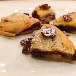 Millefoglie alla soia (ripieno di marmellata di soia)