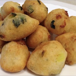 FRITTELLE ZUCCHINE E GAMBERETTI