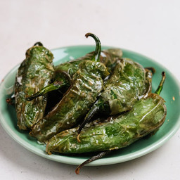 Pimientos verdes fritos