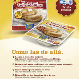 TAPAS PER EMPANADAS 14 CM - LOS REYUNOS