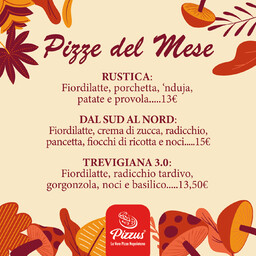 PIZZE DEL MESE DI NOVEMBRE