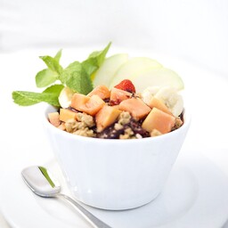 Açai, energy bowls and yogurt