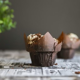 Muffin al triplo cioccolato