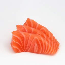 130. Sashimi salmon