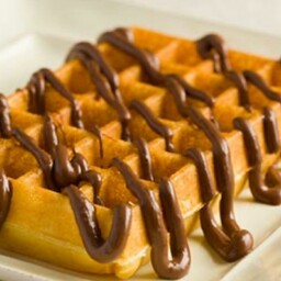 Waffle & nutella 