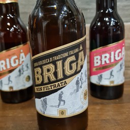 Birra biologica Brigà - Non filtrata 5,0% - 33 cl