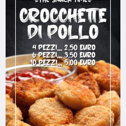 Crocchette di pollo 6 pz.