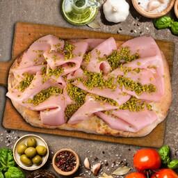 Mortadella e pistacchio