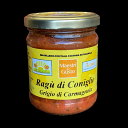 ragù di coniglio grigio di Carmagnola LORENZINI PREMIUM SELECTION 