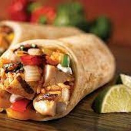 Chicken wrap con patatine 