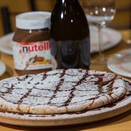 Pizza with Nutella