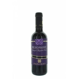 Vino rosso negramaro cantine paolo leo 37,5cl