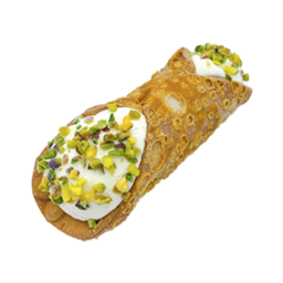 Cannolo con granella pistacchio